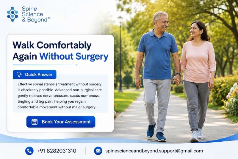 Spinal Stenosis Treatment in Mumbai Without Surgery