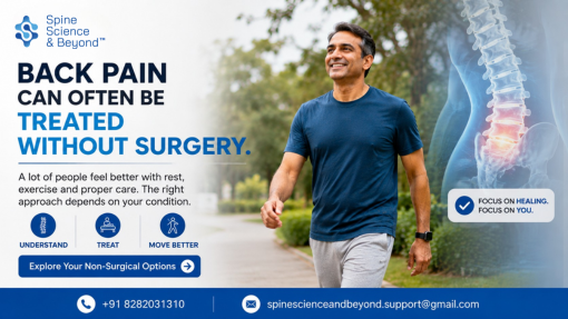 Back Pain Should not Mean Booking a Surgery