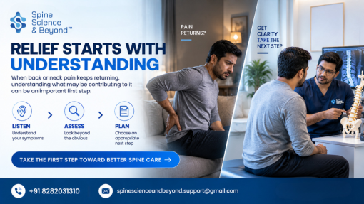spine clinic near Arthur Road should give you time to talk about your pain